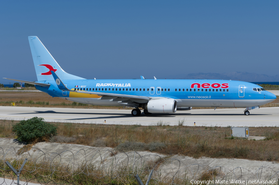 Neos Boeing 737-86N (I-NEOT) | Photo 447117