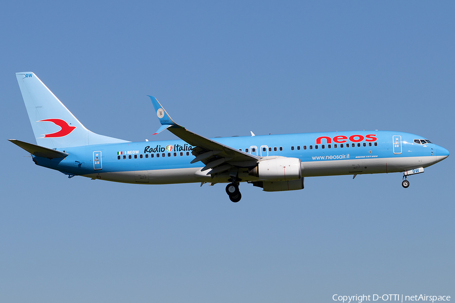Neos Boeing 737-86N (I-NEOW) | Photo 243895