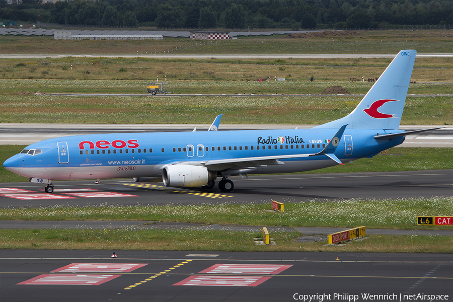 Neos Boeing 737-86N (I-NEOW) | Photo 117460