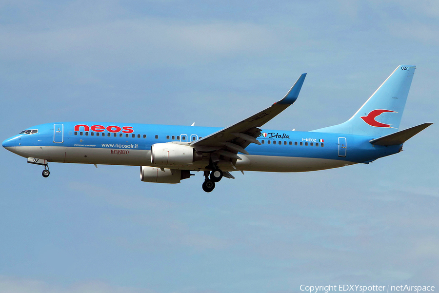 Neos Boeing 737-86N (I-NEOZ) | Photo 279963