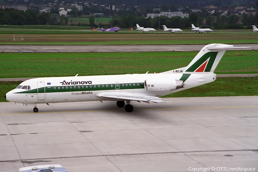 Avianova Fokker 70 (I-REJA) | Photo 156374