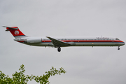 Meridiana McDonnell Douglas MD-82 (I-SMEM) at  Hamburg - Fuhlsbuettel (Helmut Schmidt), Germany