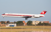 Meridiana McDonnell Douglas MD-83 (I-SMEN) at  Rome - Fiumicino (Leonardo DaVinci), Italy