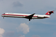 Meridiana McDonnell Douglas MD-83 (I-SMEN) at  Milan - Malpensa, Italy