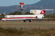 Meridiana McDonnell Douglas MD-83 (I-SMEN) at  Olbia - Costa Smeralda, Italy