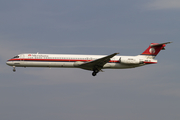 Meridiana McDonnell Douglas MD-82 (I-SMEP) at  Milan - Linate, Italy