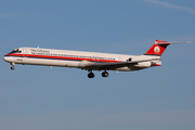 Meridiana McDonnell Douglas MD-82 (I-SMER) at  Rome - Fiumicino (Leonardo DaVinci), Italy