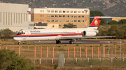 Meridiana McDonnell Douglas MD-82 (I-SMER) at  Olbia - Costa Smeralda, Italy