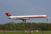 Meridiana McDonnell Douglas MD-82 (I-SMEV) at  Hamburg - Fuhlsbuettel (Helmut Schmidt), Germany