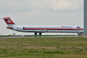 Meridiana McDonnell Douglas MD-82 (I-SMEZ) at  Paris - Charles de Gaulle (Roissy), France