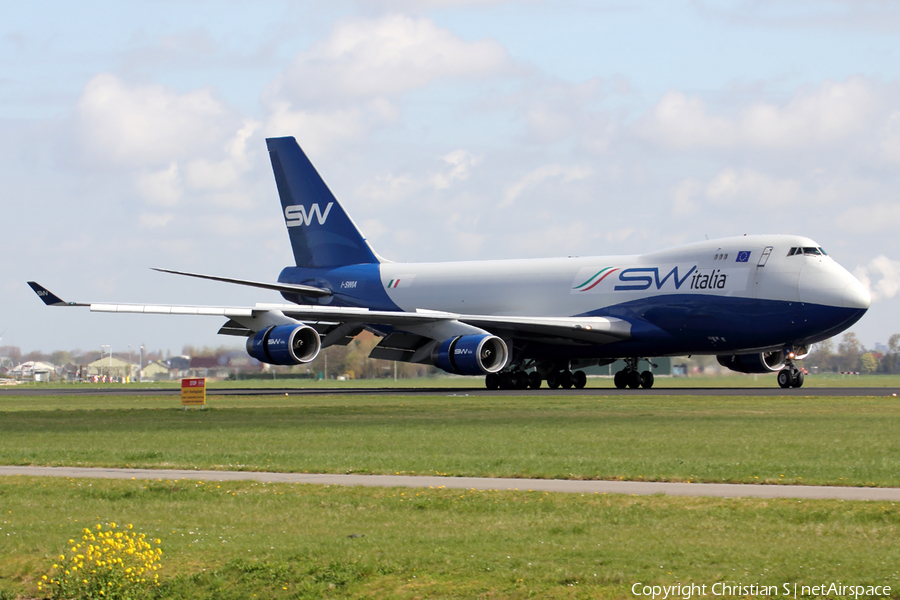 Silk Way Italia Boeing 747-4R7F (I-SWIA) | Photo 155649