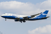 Silk Way Italia Boeing 747-4R7F (I-SWIA) at  Milan - Malpensa, Italy