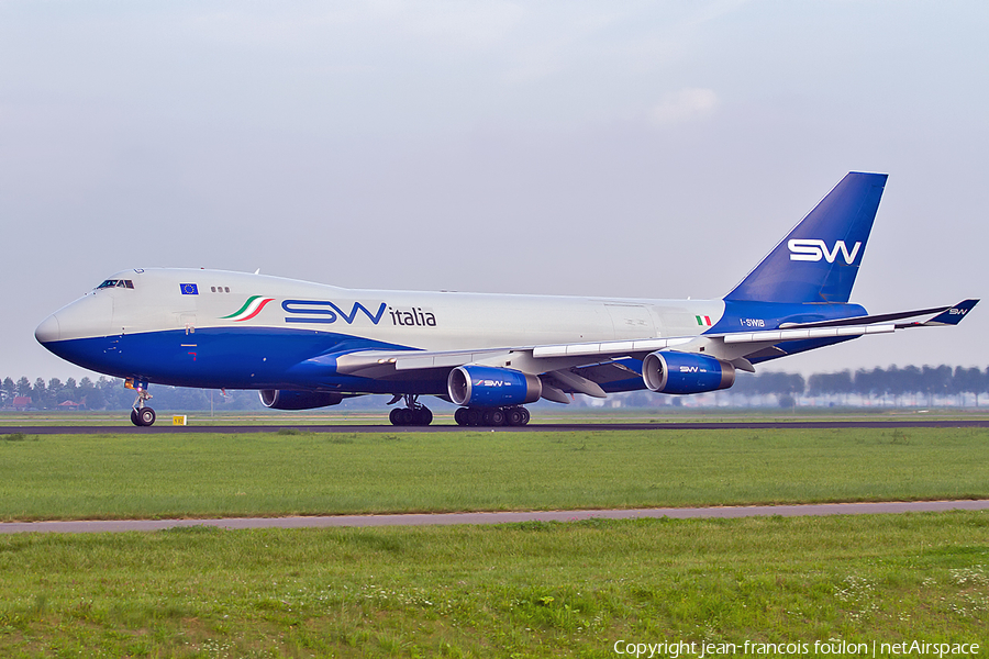 Silk Way Italia Boeing 747-4R7F (I-SWIB) | Photo 188058