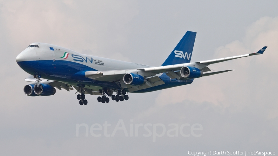 Silk Way Italia Boeing 747-4R7F (I-SWIB) | Photo 201860
