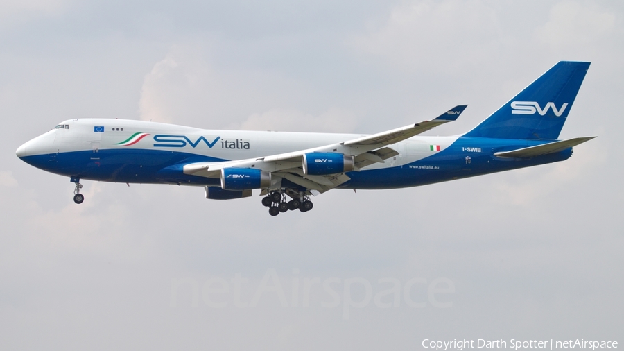 Silk Way Italia Boeing 747-4R7F (I-SWIB) | Photo 201861