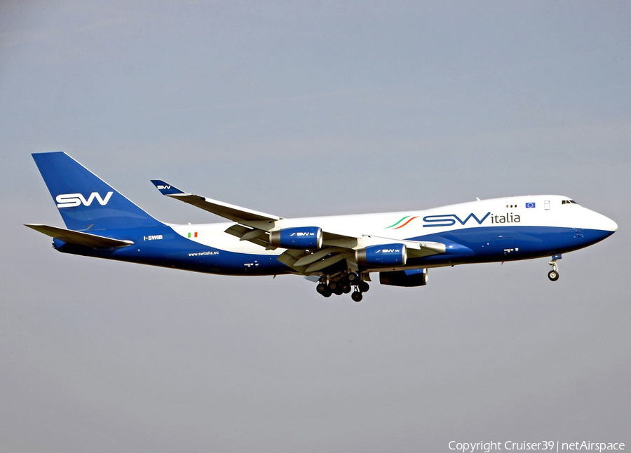 Silk Way Italia Boeing 747-4R7F (I-SWIB) | Photo 246290