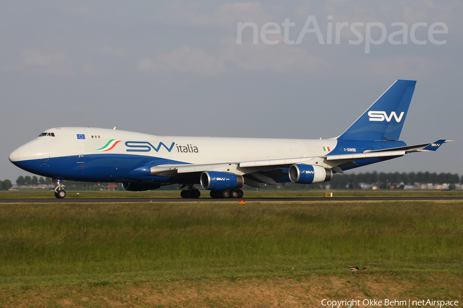 Silk Way Italia Boeing 747-4R7F (I-SWIB) | Photo 248357