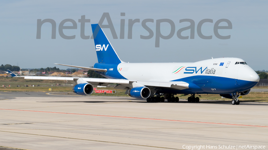 Silk Way Italia Boeing 747-4R7F (I-SWIB) | Photo 260435