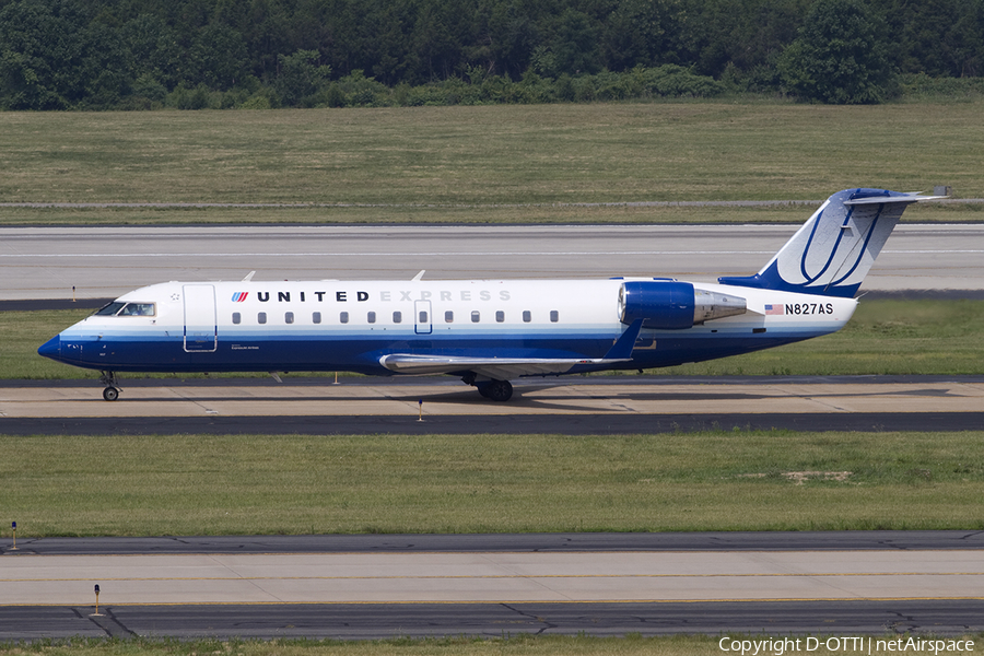 United Express (ExpressJet Airlines) Bombardier CRJ-200ER (N827AS) | Photo 385789