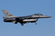 Royal Netherlands Air Force General Dynamics F-16AM Fighting Falcon (J-008) at  Leeuwarden Air Base, Netherlands