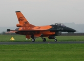 Royal Netherlands Air Force General Dynamics F-16AM Fighting Falcon (J-015) at  RAF - Leuchars, United Kingdom