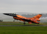 Royal Netherlands Air Force General Dynamics F-16AM Fighting Falcon (J-015) at  RAF - Leuchars, United Kingdom