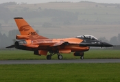 Royal Netherlands Air Force General Dynamics F-16AM Fighting Falcon (J-015) at  RAF - Leuchars, United Kingdom