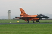 Royal Netherlands Air Force General Dynamics F-16AM Fighting Falcon (J-015) at  RAF - Leuchars, United Kingdom