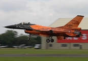 Royal Netherlands Air Force General Dynamics F-16AM Fighting Falcon (J-015) at  RAF Fairford, United Kingdom