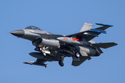 Royal Netherlands Air Force General Dynamics F-16AM Fighting Falcon (J-015) at  Leeuwarden Air Base, Netherlands