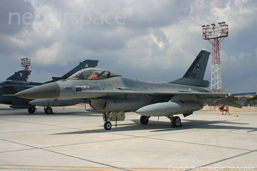 Royal Netherlands Air Force General Dynamics F-16AM Fighting Falcon (J-192) | Photo 14958