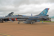 Royal Netherlands Air Force General Dynamics F-16AM Fighting Falcon (J-197) at  RAF Fairford, United Kingdom