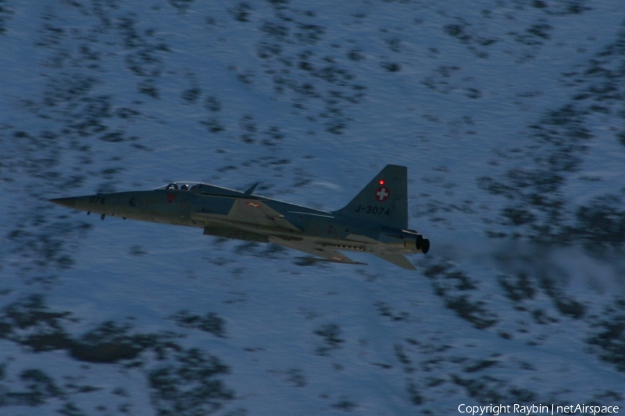 Swiss Air Force Northrop F-5E Tiger II (J-3074) | Photo 550053