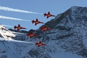 Swiss Air Force Northrop F-5EM Tiger II (J-3083) at  Axalp, Switzerland