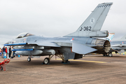 Royal Netherlands Air Force General Dynamics F-16AM Fighting Falcon (J-362) at  RAF Fairford, United Kingdom