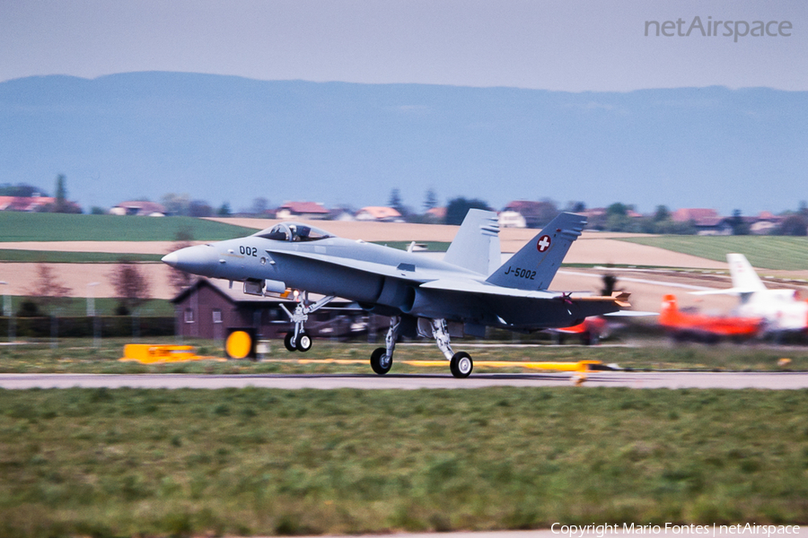 Swiss Air Force McDonnell Douglas F/A-18C Hornet (J-5002) | Photo 307885