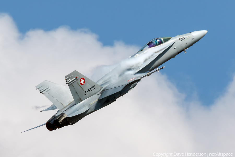 Swiss Air Force McDonnell Douglas F/A-18C Hornet (J-5010) | Photo 254023
