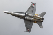 Swiss Air Force McDonnell Douglas F/A-18C Hornet (J-5011) at  RAF Fairford, United Kingdom