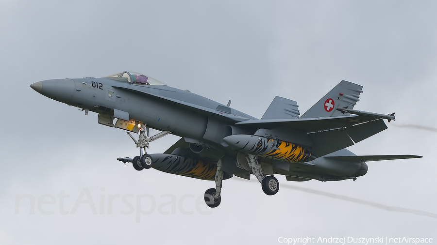 Swiss Air Force McDonnell Douglas F/A-18C Hornet (J-5012) | Photo 626697