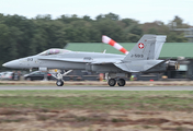 Swiss Air Force McDonnell Douglas F/A-18C Hornet (J-5013) at  Kleine Brogel AFB, Belgium