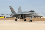 Swiss Air Force McDonnell Douglas F/A-18C Hornet (J-5015) at  Luqa - Malta International, Malta