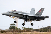 Swiss Air Force McDonnell Douglas F/A-18C Hornet (J-5019) at  Luqa - Malta International, Malta