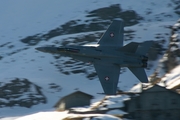 Swiss Air Force McDonnell Douglas F/A-18C Hornet (J-5022) at  Axalp, Switzerland