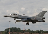 Royal Netherlands Air Force General Dynamics F-16AM Fighting Falcon (J-516) at  RAF Fairford, United Kingdom