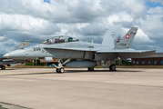 Swiss Air Force McDonnell Douglas F/A-18D Hornet (J-5235) at  Wittmundhafen Air Base, Germany