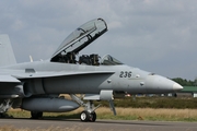 Swiss Air Force McDonnell Douglas F/A-18D Hornet (J-5236) at  Kleine Brogel AFB, Belgium