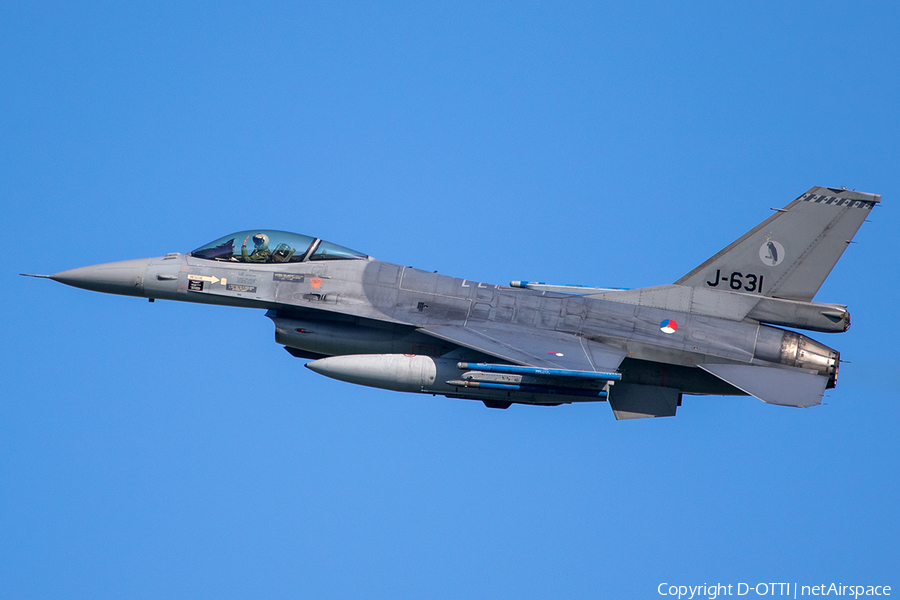 Royal Netherlands Air Force General Dynamics F-16AM Fighting Falcon (J-631) | Photo 239234