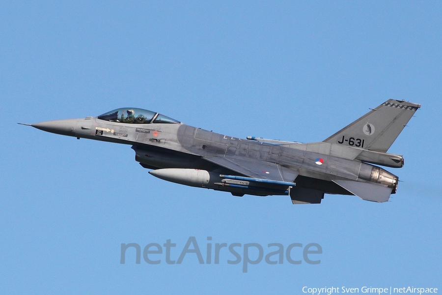 Royal Netherlands Air Force General Dynamics F-16AM Fighting Falcon (J-631) | Photo 241878