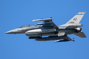 Royal Netherlands Air Force General Dynamics F-16BM Fighting Falcon (J-882) at  Leeuwarden Air Base, Netherlands