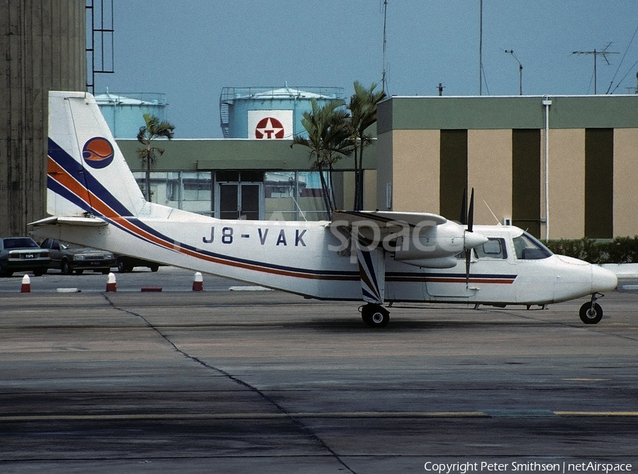 Mustique Airways Britten-Norman BN-2A-27 Islander (J8-VAK) | Photo 216909